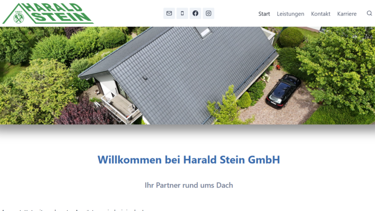 Unsere neue Website